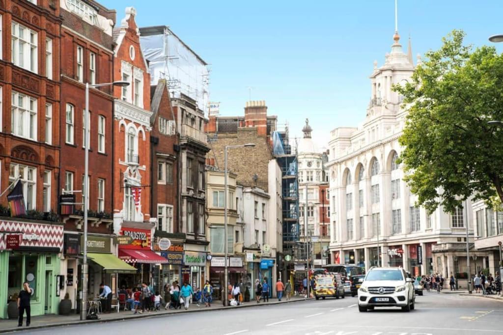 Charming Home With Private Balcony, On 1St Floor, With 2 Bathrooms, 3 Min Walk To Earl'S Court Station ロンドン エクステリア 写真
